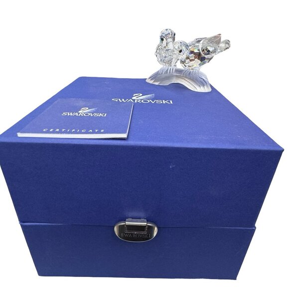 Swarovski Other - Signed 1989 Swarovski Crystal Caring & Sharing Amour Turtledoves AE SCS DO1X891